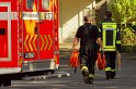 Einsatz BF Koeln Hoehenretter Koeln Stammheim Georg Beyerstr P110